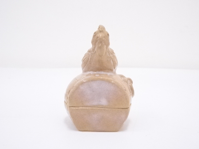 道具 ] - 道具 萩焼 水尾峰雪造 干支酉香合 | ネットショップ圭